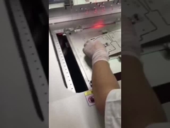 혼자 바닥 절단 PCB depaneling 라우터 기계