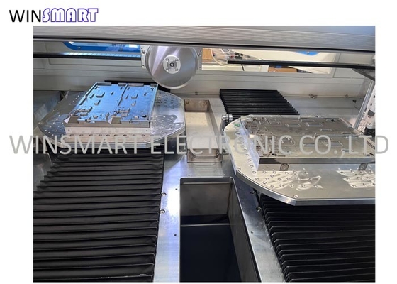 톱 블레이드 또는 라우팅 비트와 함께 듀얼 테이블 V 절단 PCB 디패널링 기계