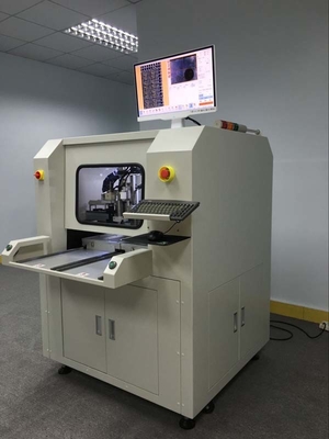 듀얼 테이블 PCB CNC 라우터 기계 100mm/S Manul 로딩