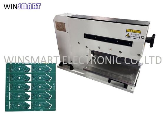 주문 300u 이하 스트레인 알루미늄 LED PCB 커터 400mm 선형 블레이드 PCB 디패널라이저 online manufacture