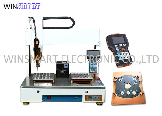 주문 두배 플랫폼 로봇 스크루 드라이버 기계 두배 Ｙ 설계 PLC 제어 시스템 online manufacture