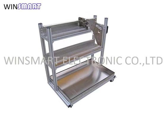 주문 알루니늄 합금 소재 SMT 공급 장치 카트 2 층 CE는 찬성했습니다 online manufacture