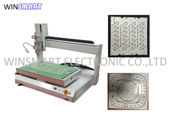 좋은 가격 루터 머신 400x400mm을 데파네링 벤치탑 스핀들 모터 PCB 온라인으로