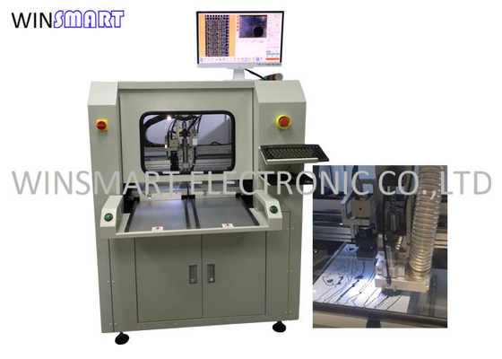 좋은 가격 라우터 400x400mm을 데파네링 커터 PCB를 분쇄하는 탭 이사회 PCB 절단기 온라인으로