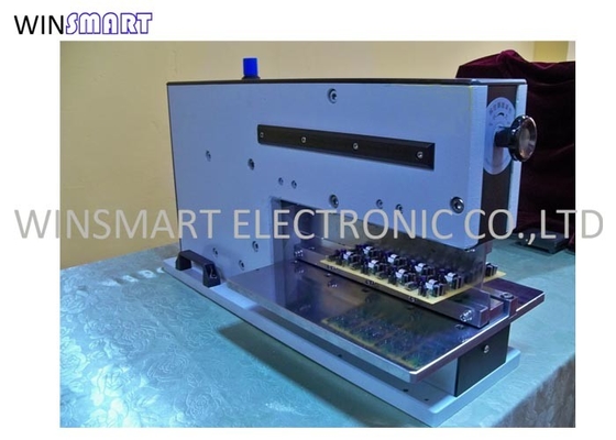 응력 실린더 구동 단두대 PCB 절단기 V-cut PCB Depaneler 없음