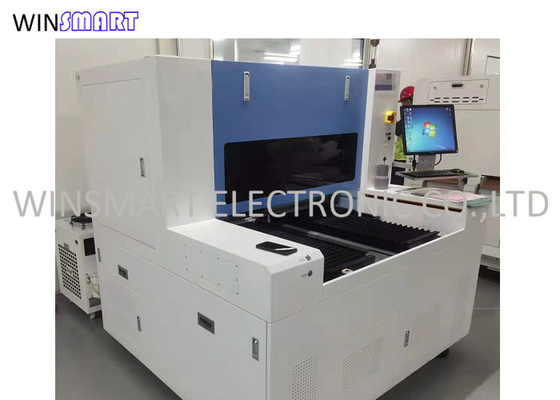 좋은 가격 긴장 없는 이중 테이블 반 자동적인 레이저 PCB Depaneling 기계 온라인으로