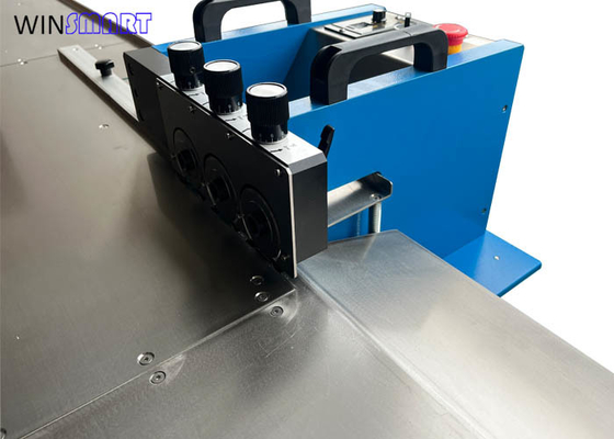 좋은 가격 3-그룹 1200mm 알루미늄 PCB 분리 기계 (절단 속도 조절 가능) 온라인으로