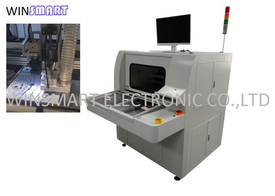 알루미늄 PCBA를 위한 2개의 미끄러지는 테이블 PCB Depaneling 대패 기계
