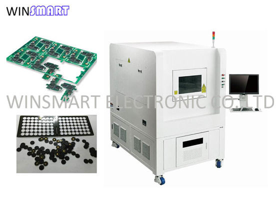 좋은 가격 2500 밀리미터 / Ｓ PCB 래이저 커팅 머신, 어떤 절단 스트레스 PCB 디파넬링 장비 온라인으로