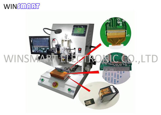 규범 잉크 카트리지 용접을 위한 미끄럼 테이블 PCB 핫바 솔더 머신 0.6Mpa