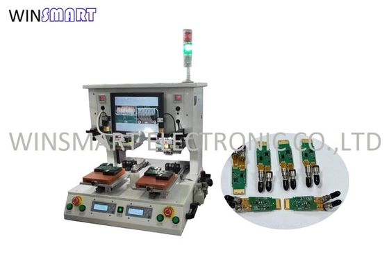 좋은 가격 PCB 레이저 솔더링 머신, 펄스 열기가 기계 민 0.15 밀리미터 피치를 계약합니다 온라인으로