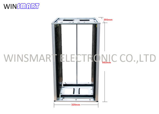 좋은 가격 오래가는 접힌 SMT ESD 대전 방지 PCB 잡지 랙 사이즈 355x320x563mm 온라인으로