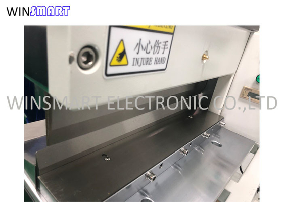 좋은 가격 기계 Ｖ를 줄이는 압축 공기식 알루미늄 PCB는 홈 PCB 데패널이저를 줄였습니다 온라인으로
