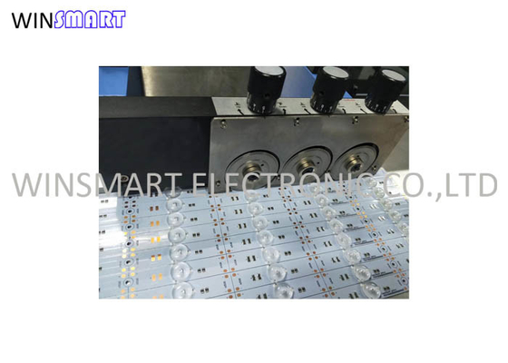 3 쌍 원형 날은 PCB 절단기 110V PCB 세퍼레이터 기재를 이끌었습니다