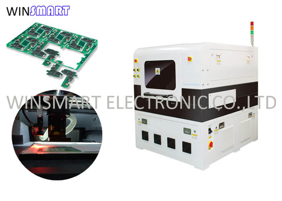 CCD 위치 파악 시스템 레이저 PCB 기계 FR4 FPC 레이저 PCB 디파넬링 기계