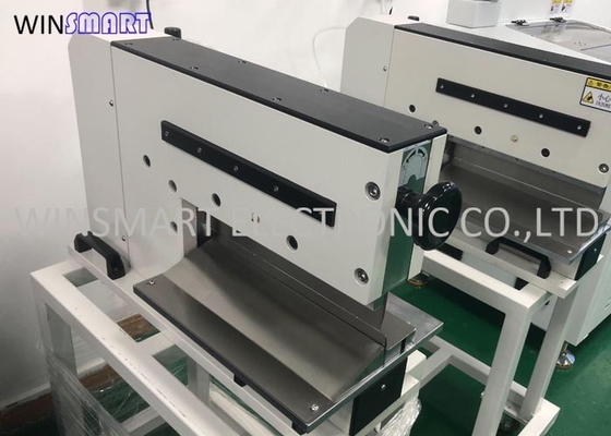 좋은 가격 Ｖ 채점 타입을 위한 공기 발 페달 조종된 PCB 보드 절단기 온라인으로